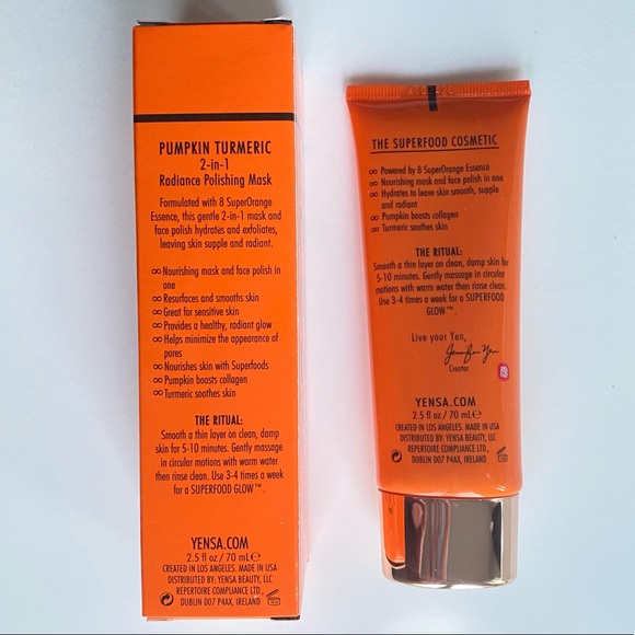 Pumpkin Turmeric 2-in-1 Radiance Polishing Mask - Picture 2 of 2